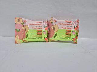 LENCO DEMAQUILANTE PESSEGO DAPOP C/24PCS