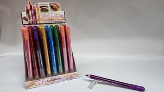 LAPIS DE GLITTER A PROVA D AQUA C/48PCS LUANEVE