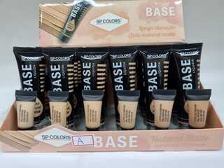 base liquida efeito natural matte c/24pcs