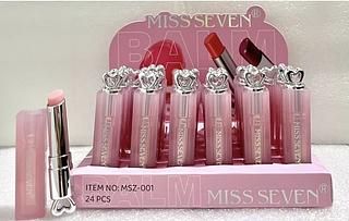 LIP BALM MISS SEVEN C/24PCS