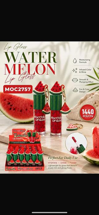 LIP GLOSS MELANCIA C/24PCS