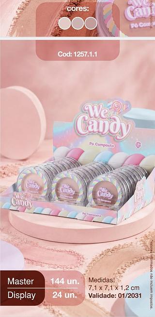 PO COMPACTO WE CANDY VIVAI C/24PCS