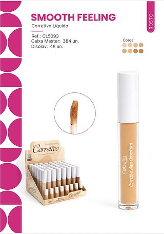 CORRETIVO LIQUIDO ALTA COBERTURA FEBELLA C/48PCS