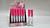 MASCARA DE CILIOS INCOLOR PINK 21 C/24PCS