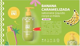 SABONETE LIQUIDO CORPO EMAOS C/12 PCS MELU RUBY ROSE