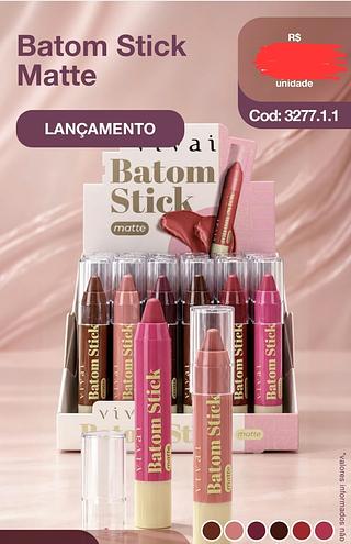 BATOM STICK MATTE C/36CPS