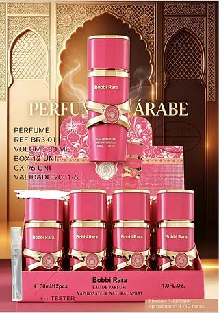 PERFUME BOBBI RARA 30ML C/12PCS