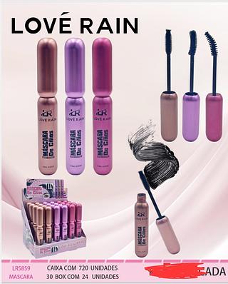 MASCARA DE CILIOS LOVE RAIN C/24PCS