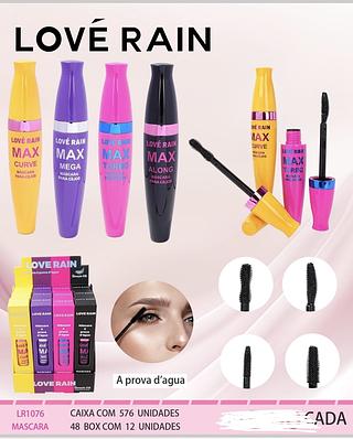 MASCARA DE CILIOS LOVE RIN C/12PCS