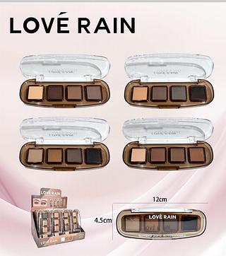 SOMBRA PARA SOBRANCELHASLOVE RAIN C/24PCS