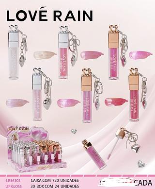 LIP GLOSS LOVE RAIN C/24PCS