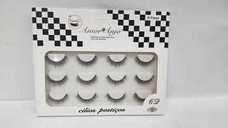 CILIOS POSTICOS AMOR ANJO 6PARES C/10PCS