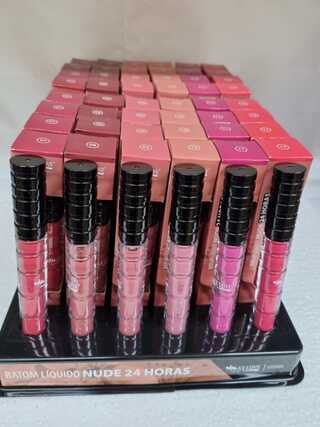 batom liquido nude 24horas max love 7-12 c/48pcs