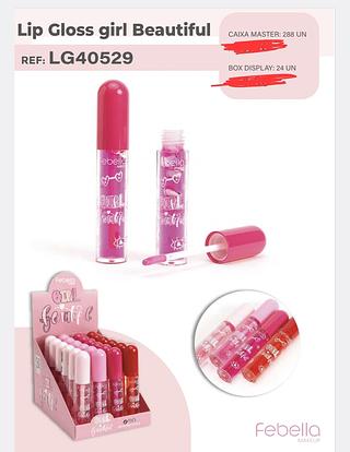 LIP GLOSS GIRL BEAUTIFUL FEBELLA C/24PCS