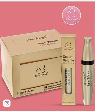 mascara super volumoso efeito boneca belle angel c/24pcs