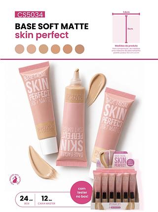 BASE SOFT MATTE SKIN PERFECT PINK 21 C/24CPS