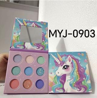 PALETA DE SOMBRAS UNICORNIO C/12PCS
