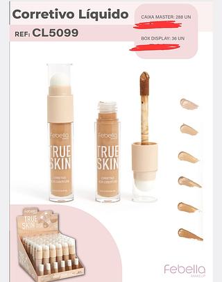 CORRETIVO LIQUIDO COM ESPONJA FEBELLA C/36PCS