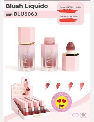 BLUSH LIQUIDO FEBELLA C/24PCS