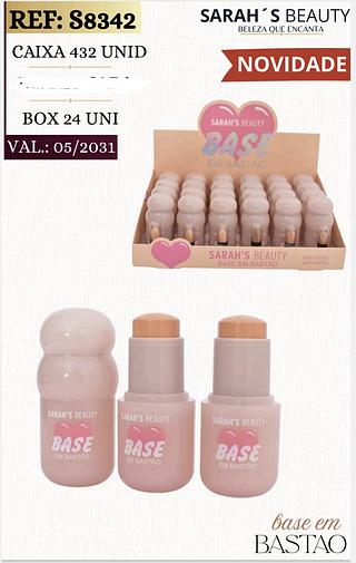 BASE EM BASTAO SARHS BEAUTY C/24PCS