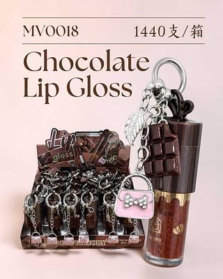 LIP GLOSS CHOCOLATE C/24PCS
