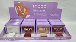 ILUMINADOR COMPACTO FINE LIGHT MOOD RUBY ROSE C/24PCS