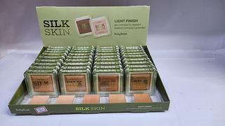 LIHT FINSH PO COMPACTO SILK SKIN RUBY ROSE C/36PCS