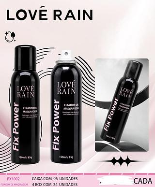 FIXADOR DE MAQUIAGEM LOVE RAIN C/24PCS