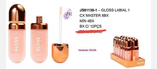 GLOSS LABIAL JASMYNE C/12PCS