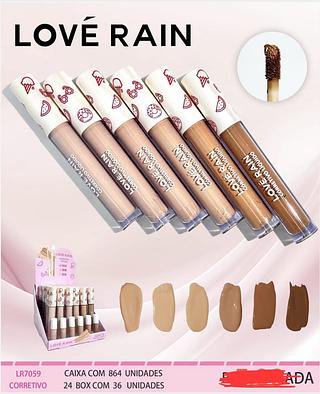 CORRETIVO LIQUIDO LOVE RAIN C/36PCS