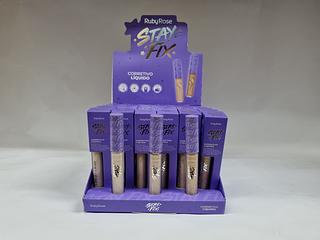 corretivo liquido stay fix ruby rose c/36pcs