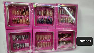 UNHA POSTICA SABRINA SATO C/12PCS