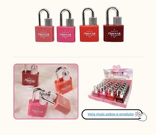 LIP GLAZE CHAVE DA PAIXAO MIAMAKE C/24PCS