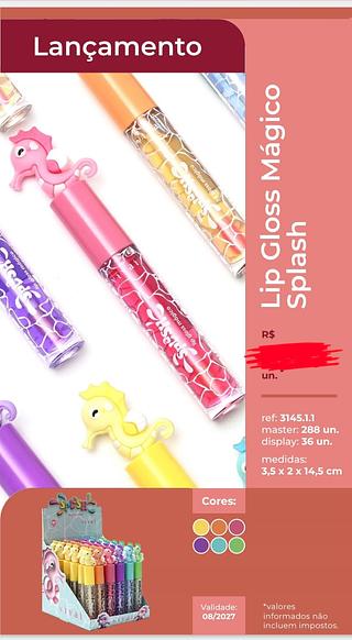 LIP GLOSS MAGICO SPLASH VIVAI C/36PCS