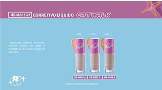 CORRETIVO LIQUIDO CATWALK POPSTAR RUBY ROSE C/36PCS