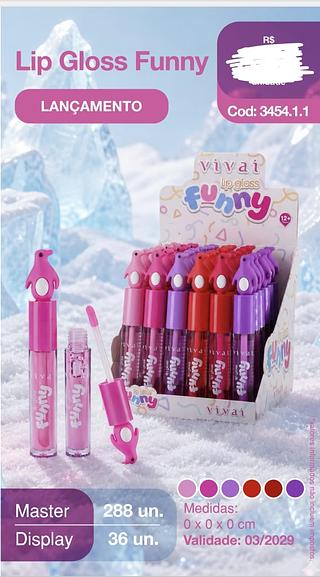 LIP GLOSS FUNNY VIVAI C/36CPS