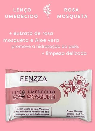 LENCO UMEDCIDO ROSA MOSQUETA FENZZA C/24PCS