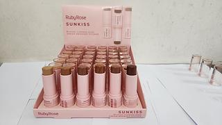 BRONZER CREMOSO STICK SUNKISS RUBY ROSE C/36PCS