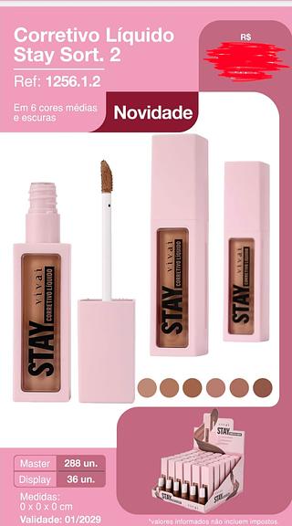 CORRETIVO LIQUIDO STAY SORT 2 VIVAI C/36PCS