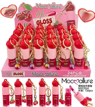 LIP GLOSS CEREJA C/24PCS