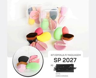 KIT ESPONJA PARA MAQUIAGEM SABRINA SATO C/6PCS