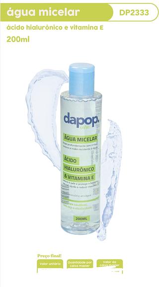AGUA MICELAR AC HIALURONICO DAPOP C/12PCS
