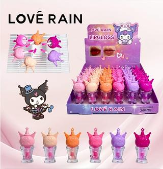 LIP GLOSS LOVE RAIN C/36PCS (PROMOCAO)