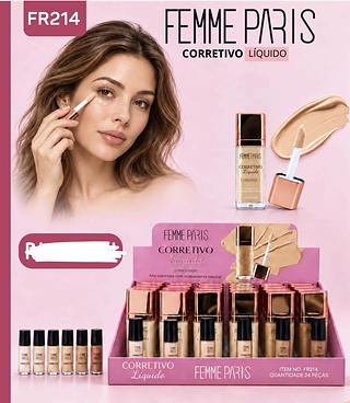 CORRETIVO LIQUIDO FEMME PARIS C/24PCS