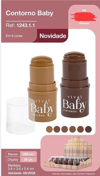 CONTORNO BABY VIVAI C/36PCS