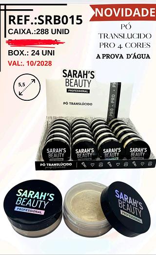 PO TRANSLUCIDO SARAHS BEAUTY C/24PCS