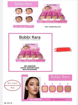 PO COMPACTO BOBBI RARA C/24PCS