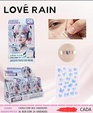 ADESIVOS HIDROCOLOIDAIS LOVE RAIN C/24PCS