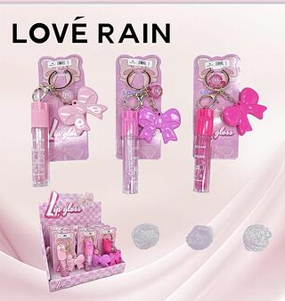 LIP GLOSS LOVE RAIN C/12PCS