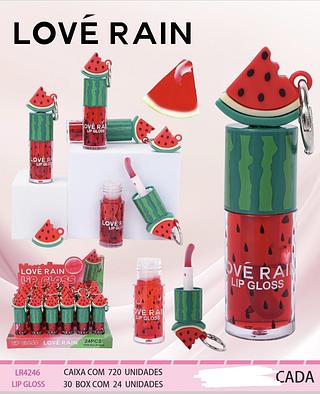 LIP GLOSS MELANCIA LOVE RAIN C/24PCS